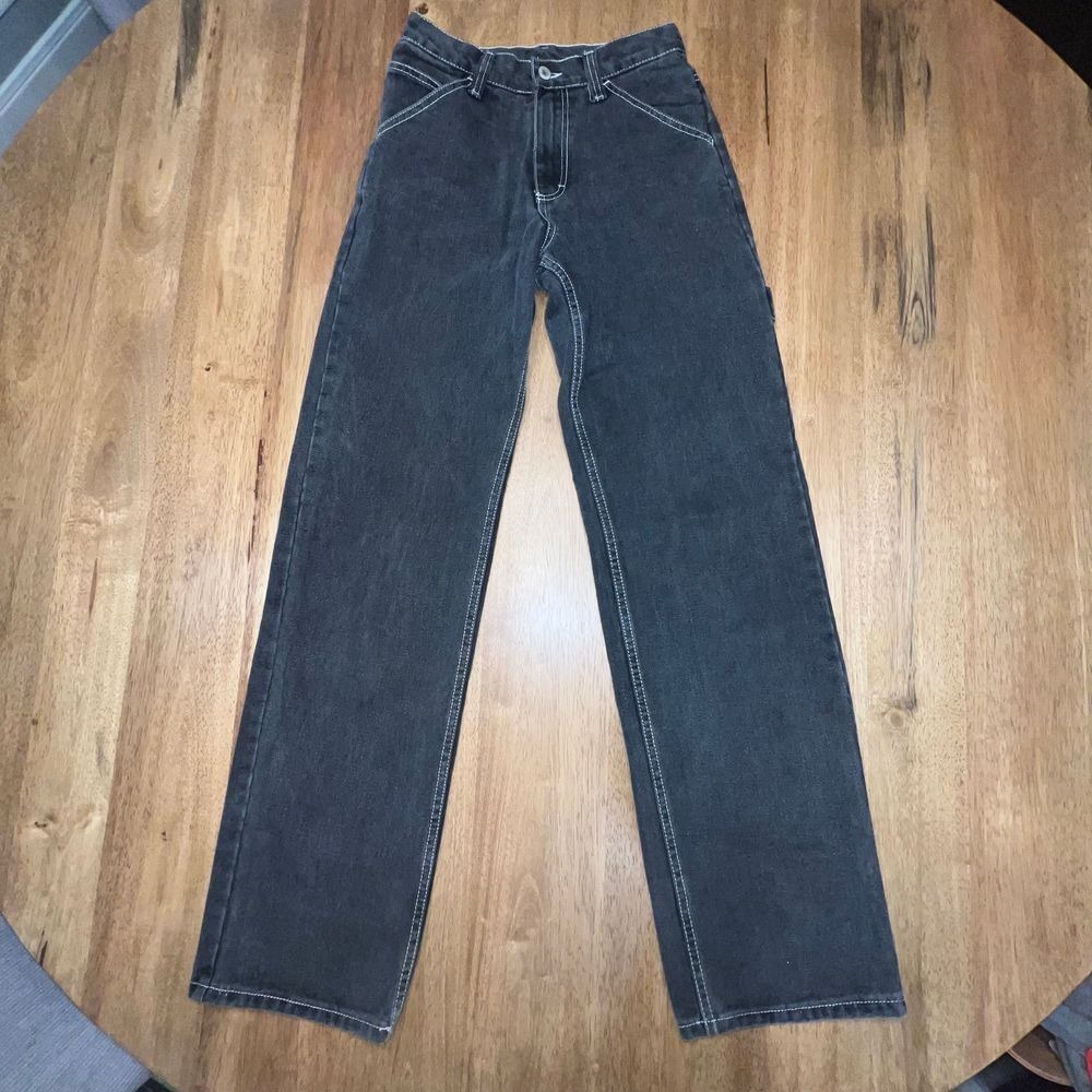 J GALT Black Carpenter Jeans Denim Size S Brandy Melville Baggy Fit Jeans Skater